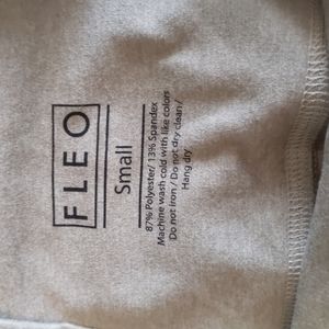 Fleo Cream Colored Leggings